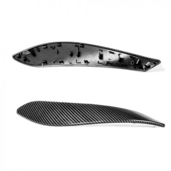 4pcs DIY Car Interior Door Handle Leather Part Reapalce Trim For BMW 3 F30 F36