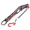 1091 Fish Aluminum Fish Catcher (Iregui) Grip, Ultra-Lightweight (Red/Black Claws)