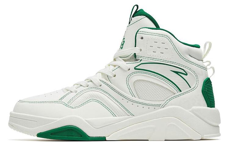 Women's Sneakers Anta Flame 3.0 Leather Vintage Slip Resistant Cushioning Abrasion Resistant High top