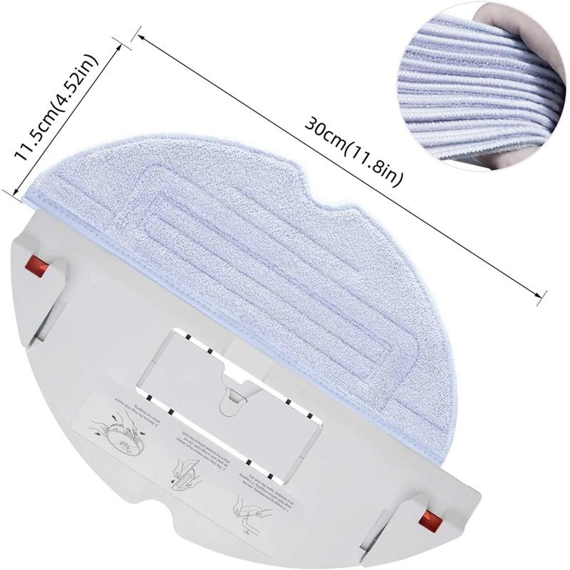 For Roborock S8 / S8 Pro / G20 Uitra Replacement Parts Main Side Brush Hepa Filters Mop Cloth Dust Bags Accessories