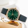 SURVAN Watch Designer Women's Watch, Waterproof, Battery-Operated, Simple, Stylish, Analog, Cute, Luxury, Business Watch, Green