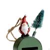 Christmas Hanging Charms Scene Layout Props Resin Statue DIY Crafts Mailbox for Indoor Centerpiece