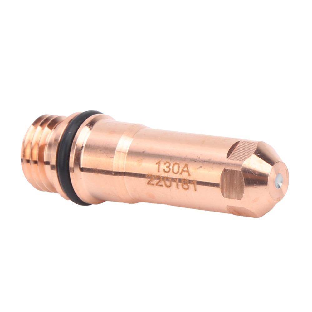 10Pcs Pack Plasma Torch Electrode Replacement Part Cutting Tip Nozzle For Workshop Use