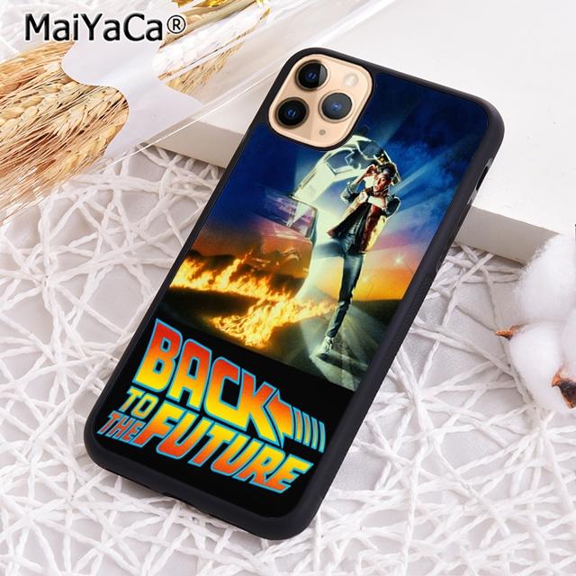 Back To the Future Movie Phone Case For iPhone 17 Air 16 Pro Max 15 14 Plus 12 13 Shell Cover Coque