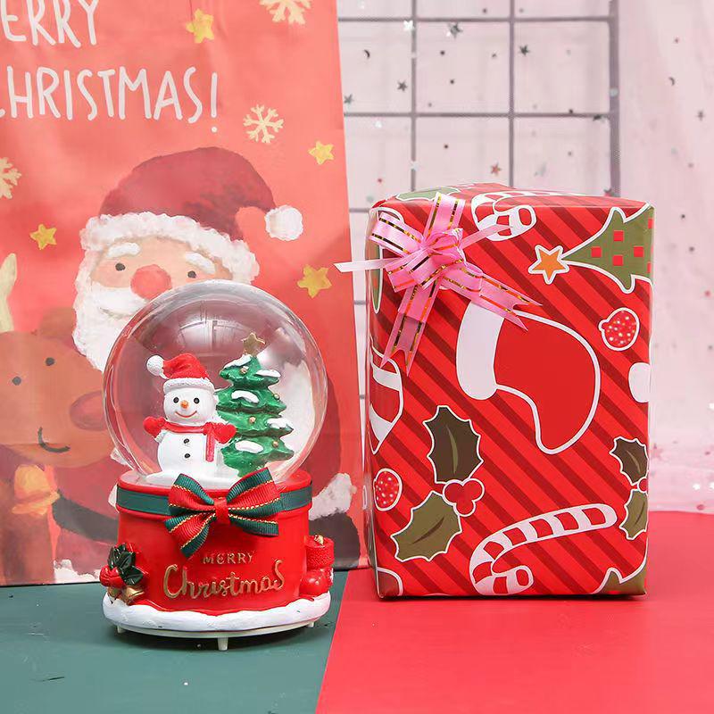 Glowing Crystal Ball Music Box: Perfect Christmas Gift & Home Decor for Friends or Kids