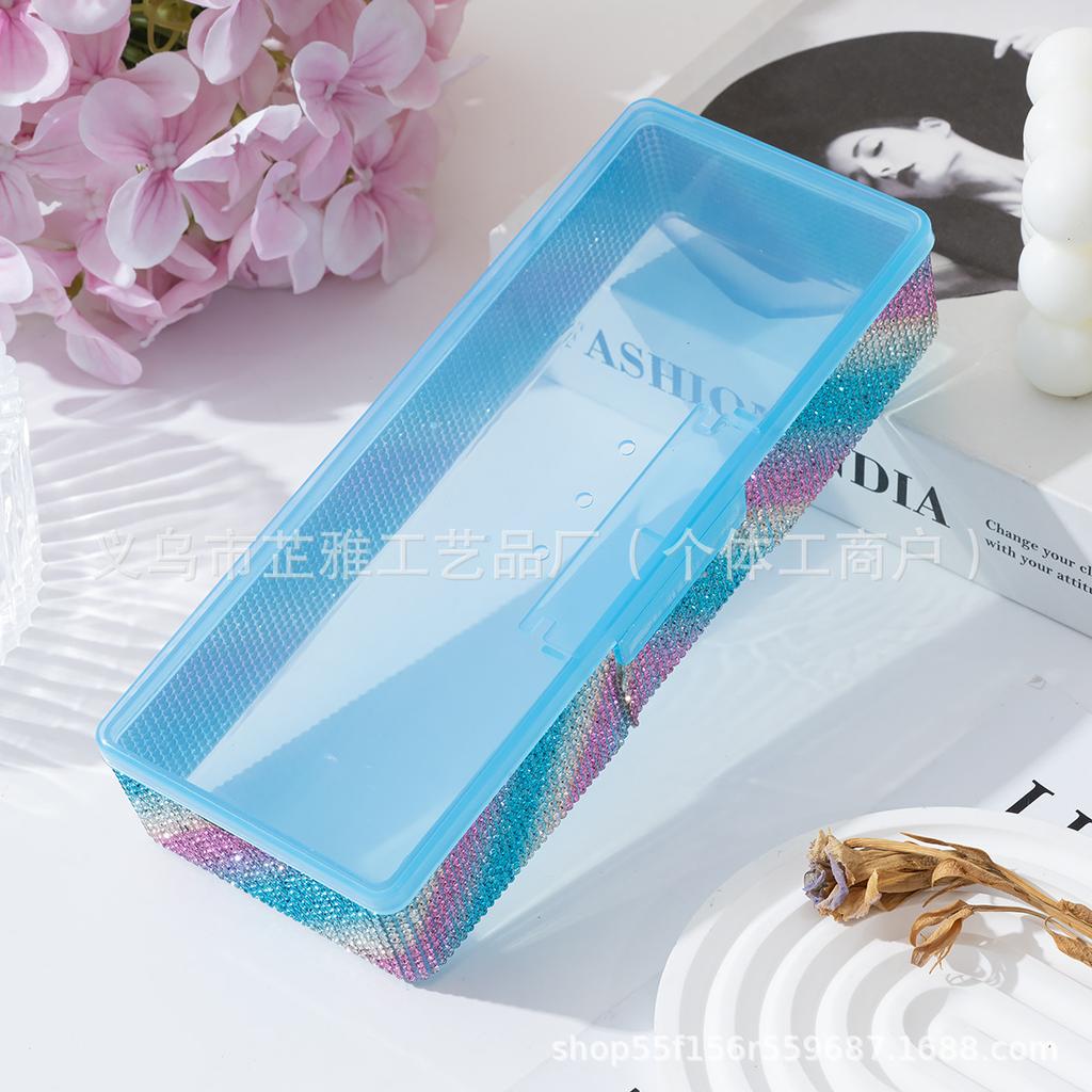 New Diamond Nail Art Storage Box Nail Art Jewelry Nail Diamond Jewelry Box Creative Storage Box