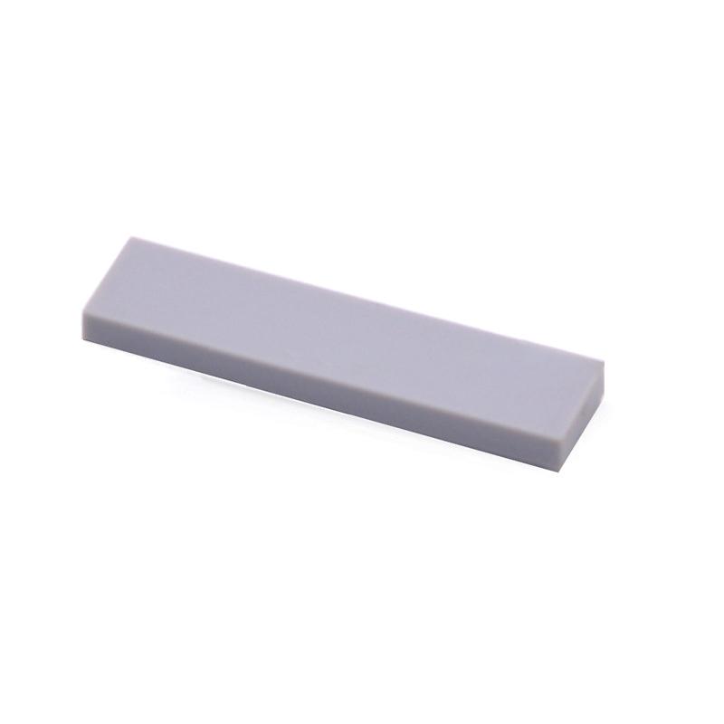 100pcs DIY Building Blocks Thin Figure Bricks Smooth 1x4 Dots Educational Creative Toys for Children Size Compatible With 2431