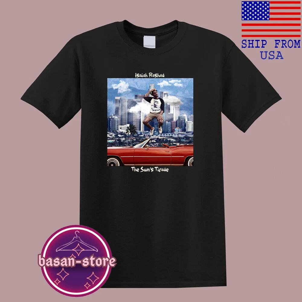 

Isaiah Rashad The Sun s Tirade Men s Black T-Shirt Tee Top Unisex 3XL