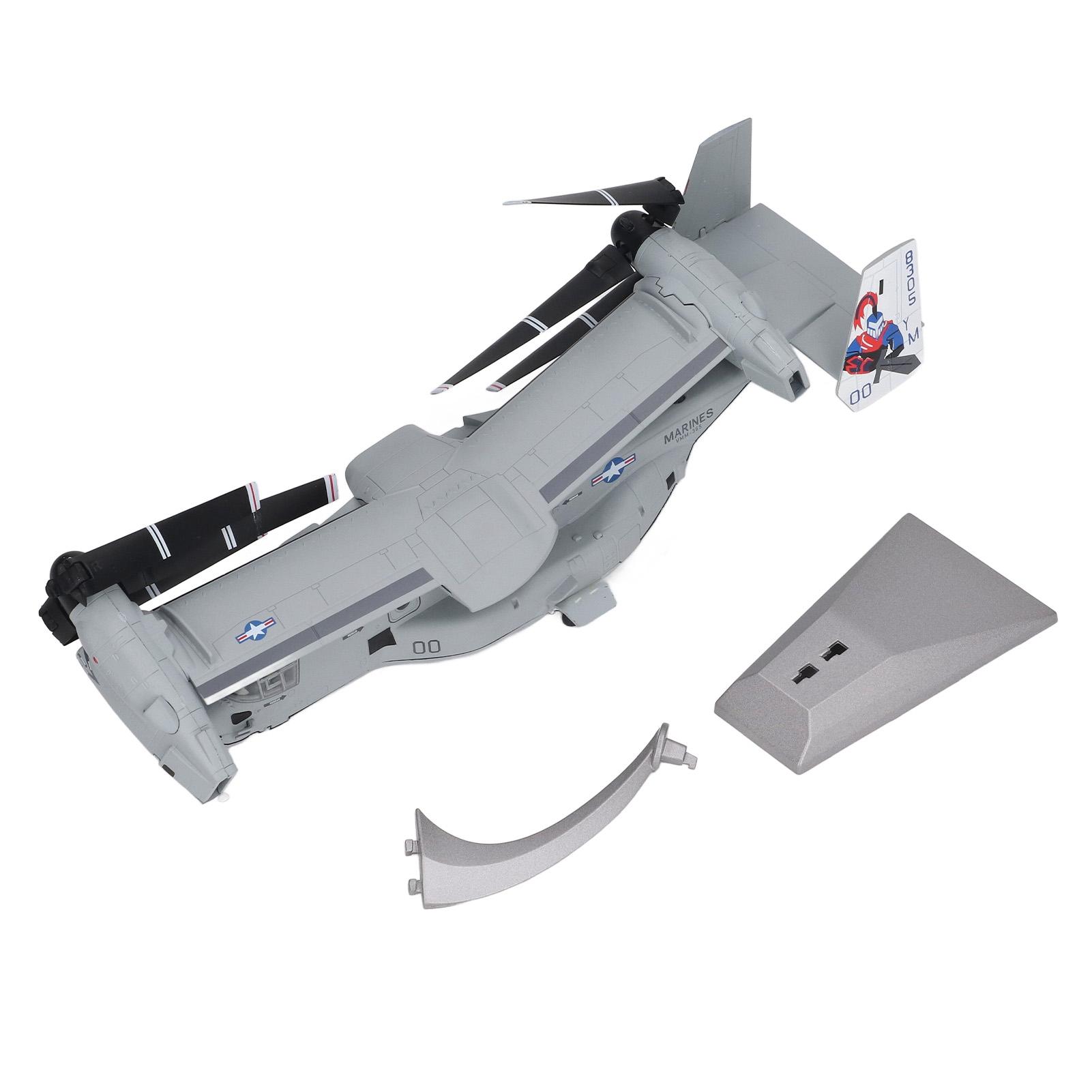 

1:72 Tilt Rotor Aircraft Model Home Alloy Simulated Diecast Airplane Model Decoration Collection