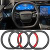 Funda de Volante de Cuero para Coche para Ford PUMA 2024 2025 Antideslizante Accesorios Interiores de Automóvil