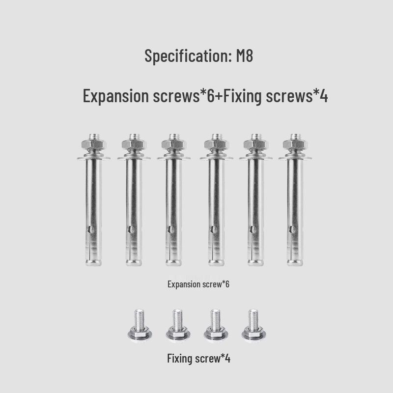 Universal Stainless Steel Air Conditioner Outdoor Unit Bracket - Thickened, Luxury Blade Design (1P/1.5P/2P/3P/5P).