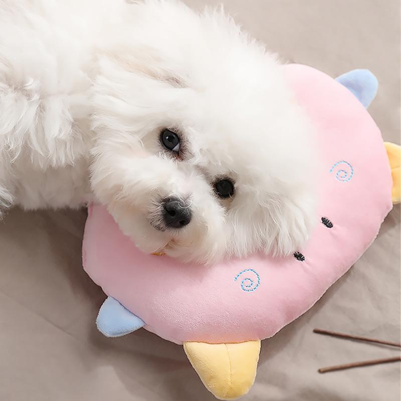MADDEN Cute Cat Pillow Animal Shape Plush Pet Pillows for Small Dogs Mini Furry Kitten Sleeping Mat Pet Supplies Dog Accessories