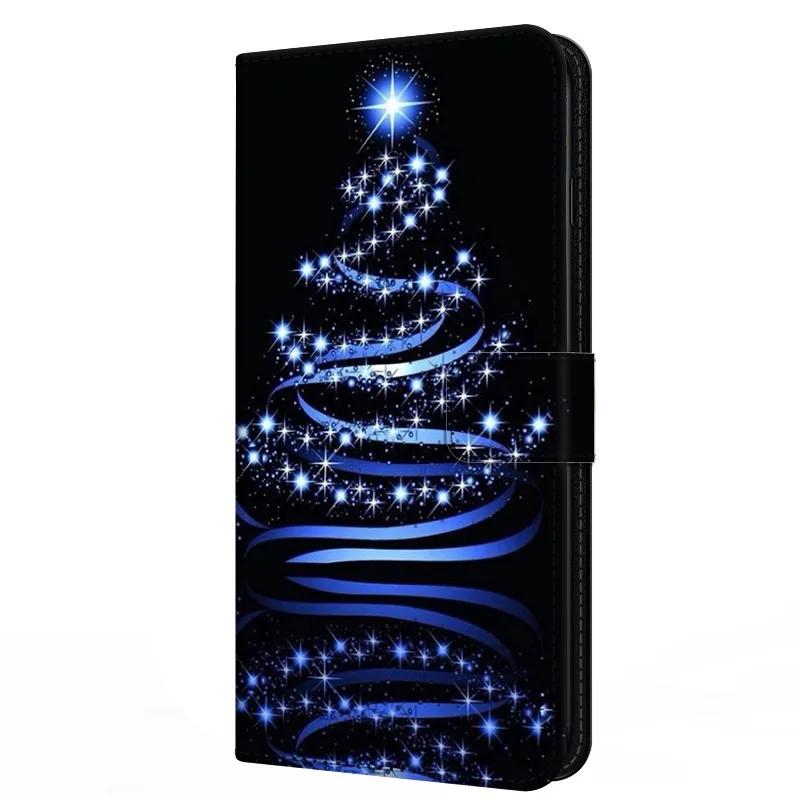 Leather Case For Honor 300 Honor300 Ultra Card Stand Book Cover For Magnetic Wallet Phone Bumper Merry Christmas Shell Flip Para