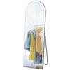150cm Arched Full Length Mirror - Black