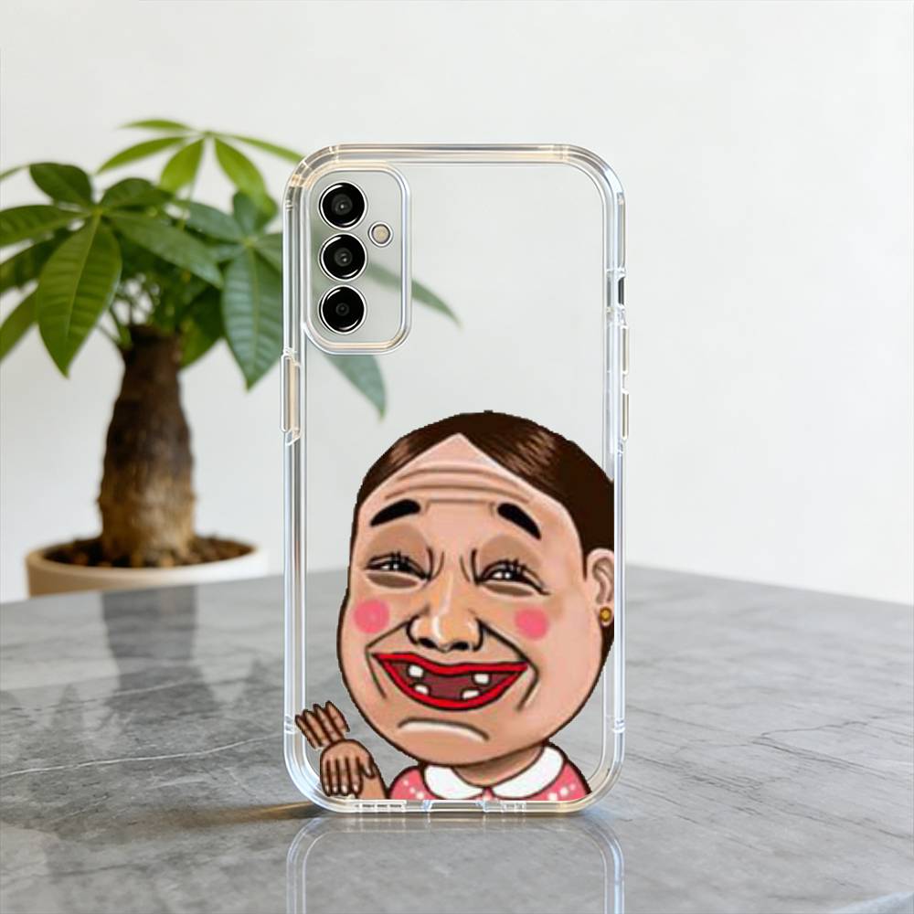 

Silly Cartoons Phone Case Transparent Silicone Soft For SamsungA10,12,20,21S,30,31,40,50,51,52,70,71 Samsung a10