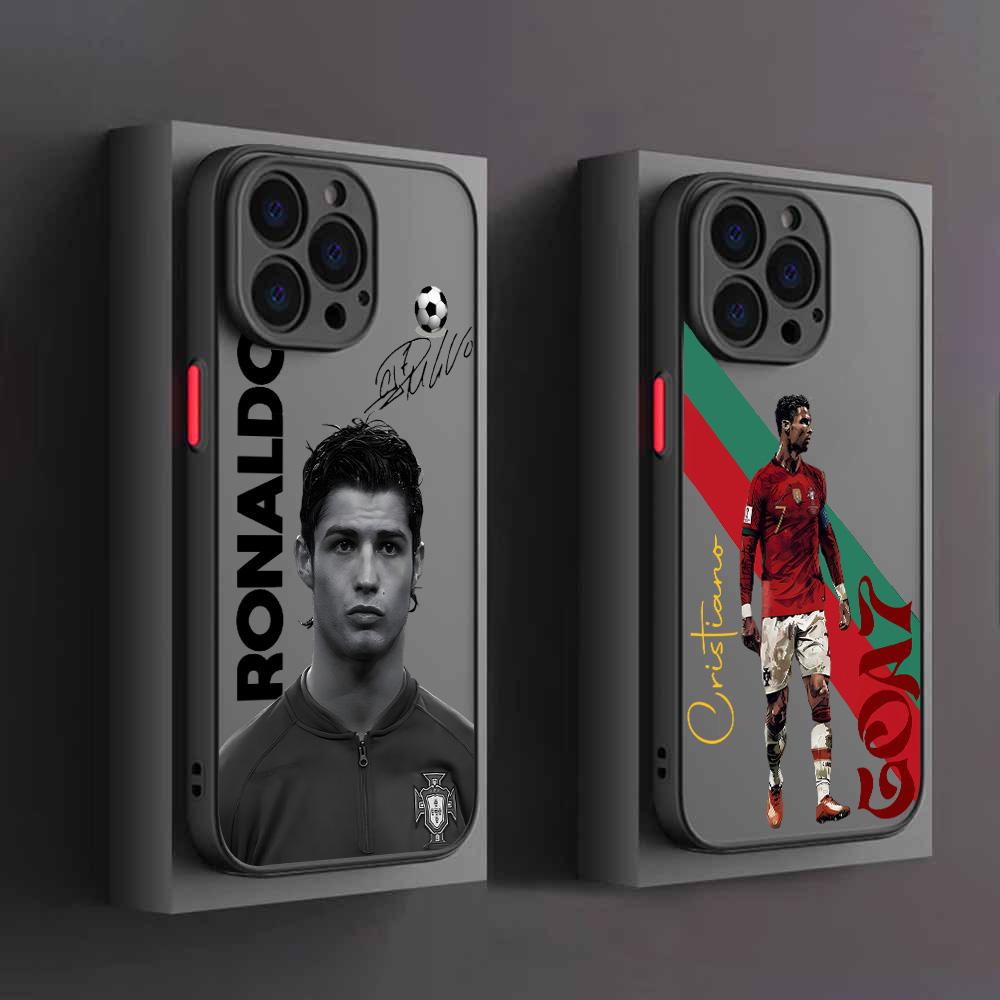 Famous football players C-CR7 Phone Case For iPhone 17 16e 16 15 14 13 12 11 Mini Pro Air Max X XR XSMax Plus Matte Clear Cover