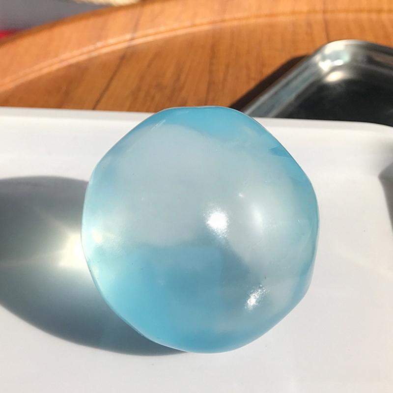 1Pcs Stress Ball Moldable Pearl Coconut Oil Squeeze Toy Slow Rising Decompression Sensory Toys For Adult