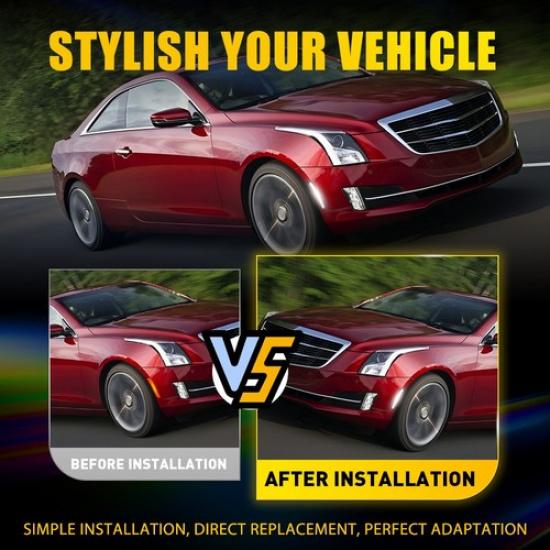 For Chevrolet LS Camaro LT SS ZL1 2016-2024 LED Side Mirror Marker Signal Lights