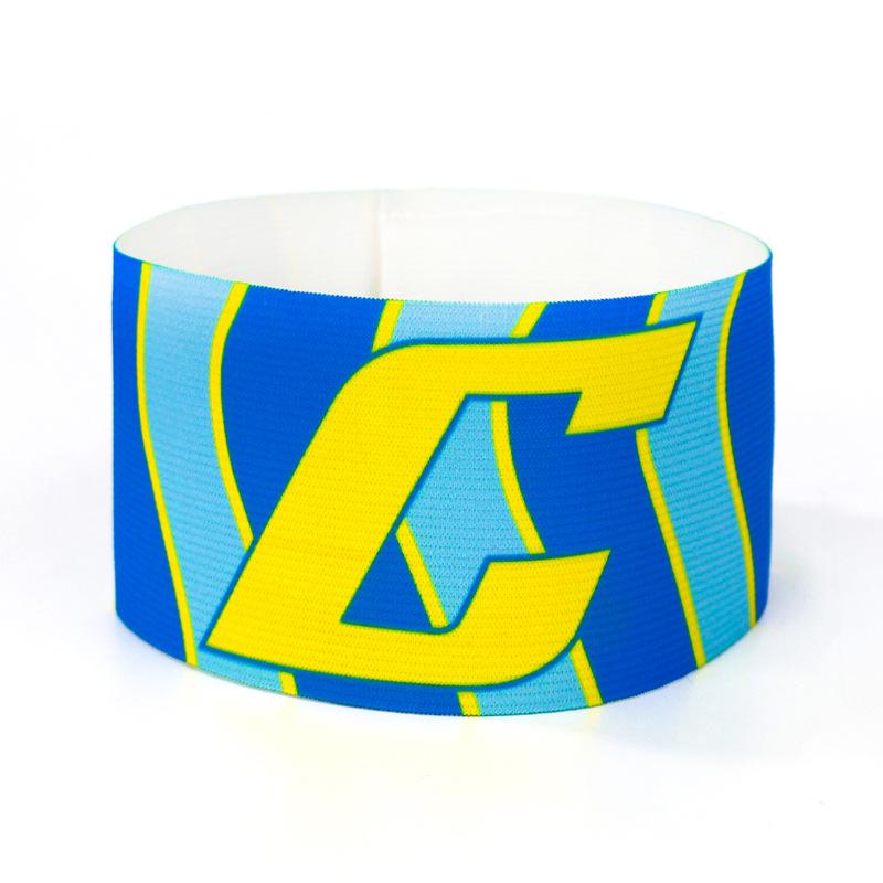 Wow Custom Captain C Armband Velcro Kids' Team Badge for Football Match Training
