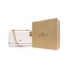 New COACH Klare Grain Leather Trunk Bag, Shoulder Bag, Crossbody Bag Medium Women's Chalk White 91174-IMCHK