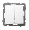 Double Stair Switch, White, AS