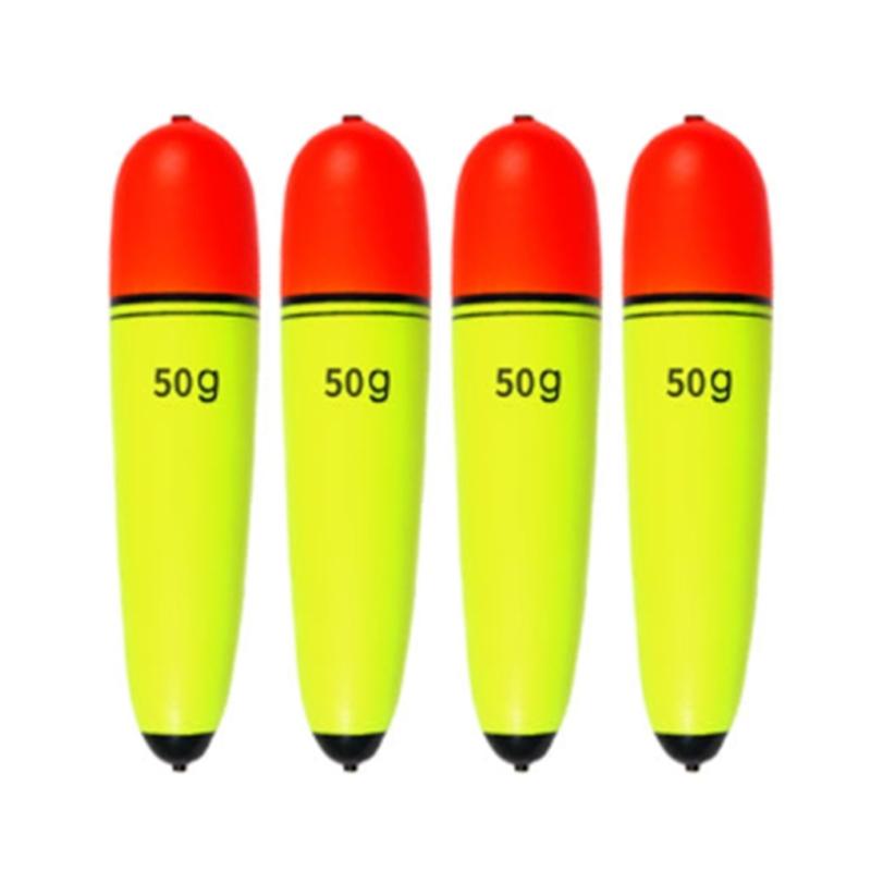 4Pcs Foam Fishing Float Floating Buoyancy Fishing Bobber Slip Float Bobber for Fishing Freshwater Saltwater Enduring
