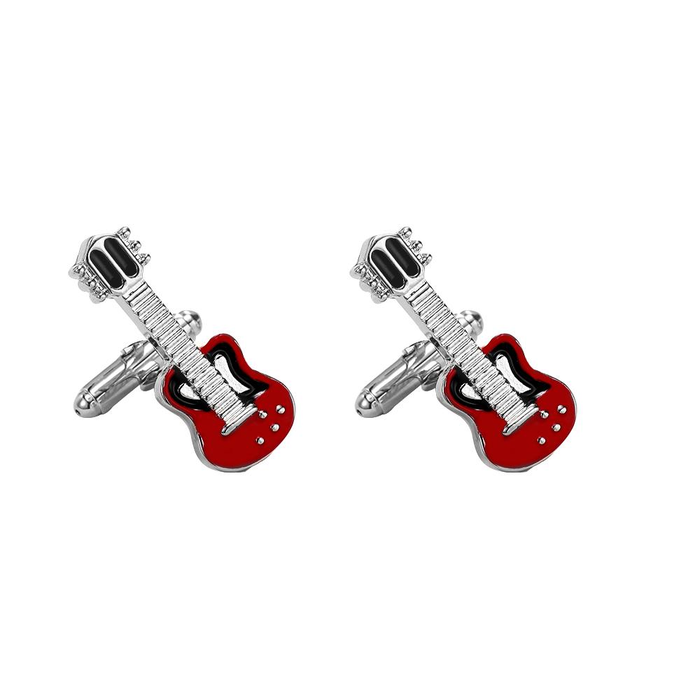 Musical Instrument Collection Cufflinks Tuba Jazz Drum Guitar Bass Saxophone Piano Cuff Links Musician Gift