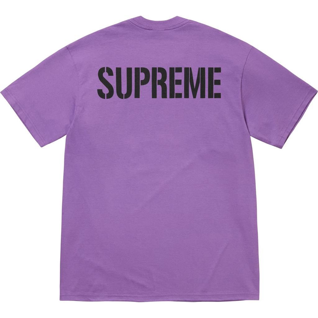 Supreme World Famous Tee Purple