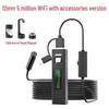 8-12mm Autofocus 5MP HD WiFi Endoscope for Mobile Phones & Industrial Pipe/Fish Finder