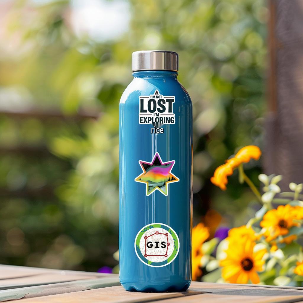 54 National Park Scenery Waterproof Stickers for Suitcases & Water Bottles - Non-repeating Outdoor Graffiti Designs.