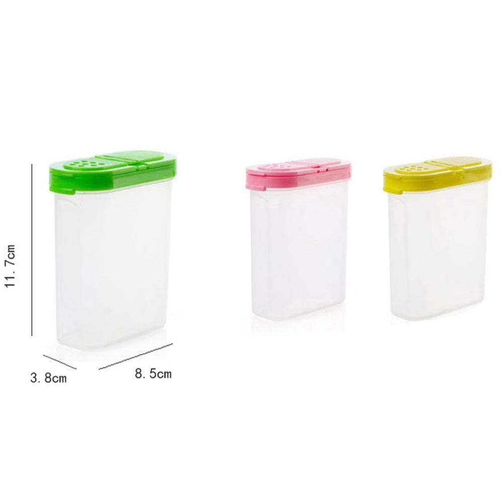 Clear Spice Jars Clear Spice Jars Double Lid Kitchen Storage