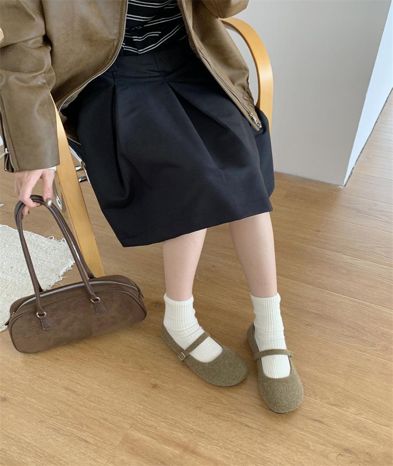 

Сказочные иностранный стиль пушистые туфли женские зимние наряды французский вечерний темперамент женские бархатные туфли Мэри Джейн туфли на плоской подошве из хлопка 39 зелёный