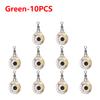 5-20PCS Mini Fishing Lure Light LED Deep Drop Underwater Eye Shape Fishing Squid Fishing Bait Luminous Lure for Attracting Fish
