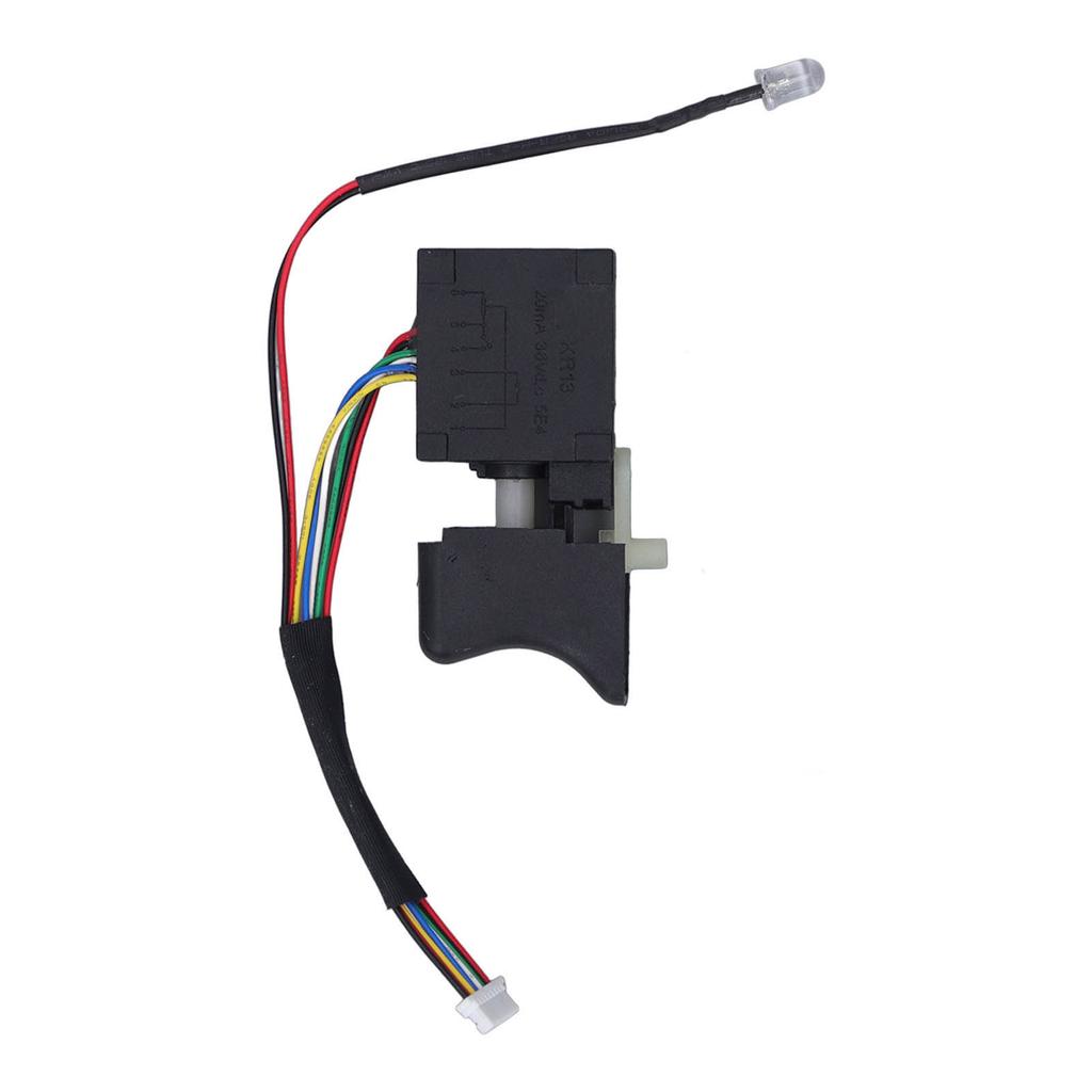 Trådløs elektrisk håndboremaskin utløserbryter 8 pinner børsteløs reversibel elektrisk skiftenøkkel drivbryter