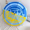 FK Bodø/Glimt  Pattern, Automatic Folding Umbrella, Portable and Foldable Design, 8 Ribs, a Christmas or Birthday Gift.