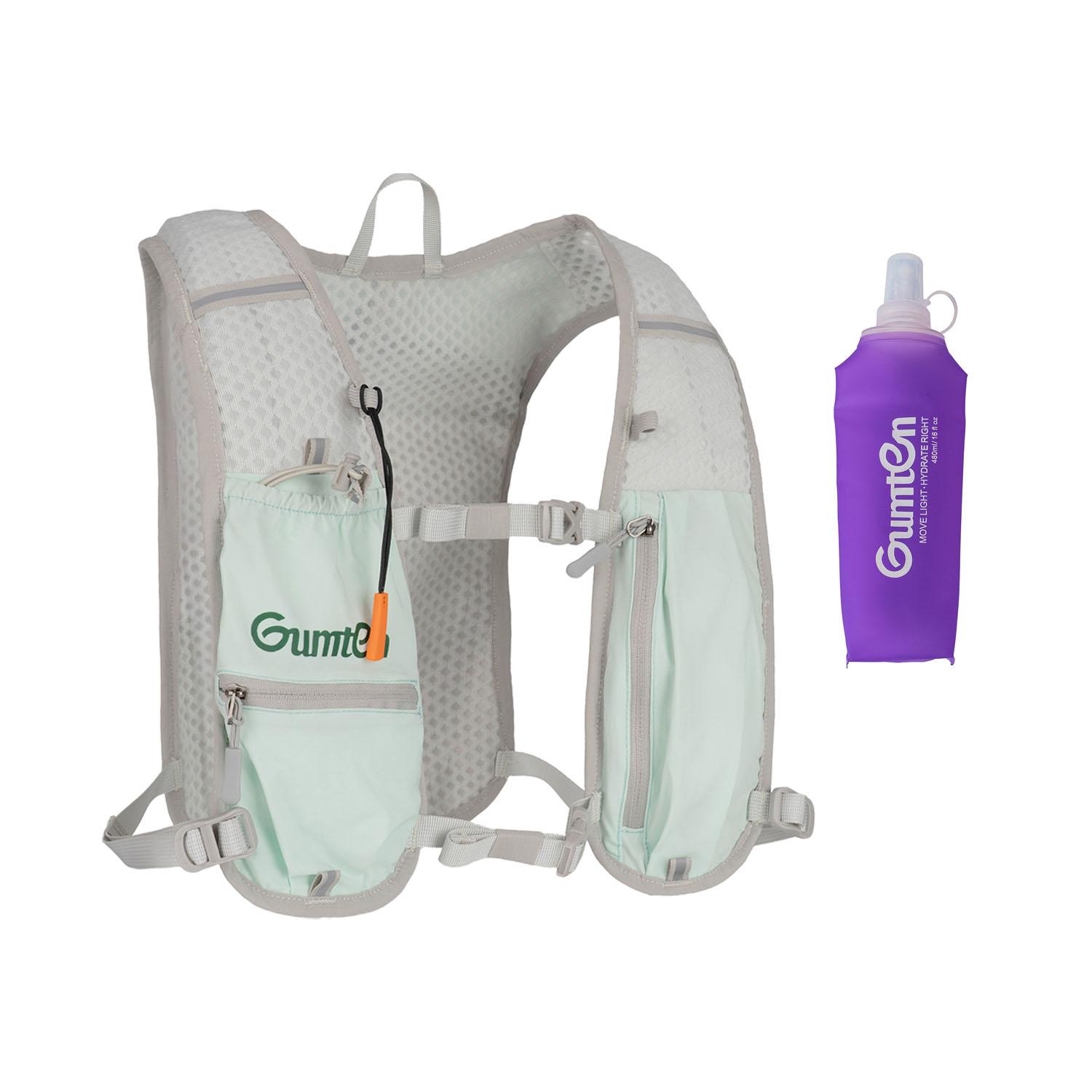 Trail Hydration Running Vest, Breathable Running Hydration Vest with 480ML Water Bottle, Water Vest for Hiking, Trail Marathon
