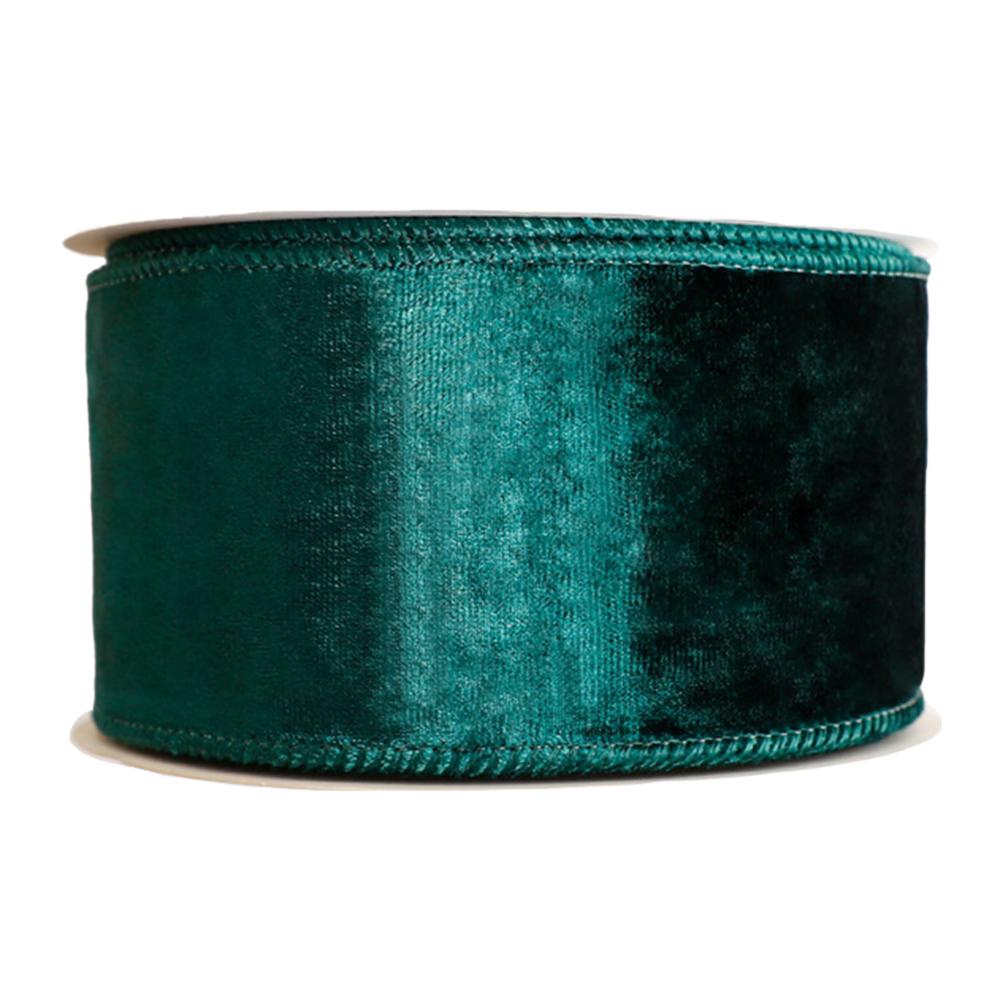 Soft and Flexible Velvet Ribbon for Christmas Decorating for Wreaths and Souvenirs 9 Bright Colors for Holiday