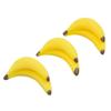 5Pcs Banana Toys Dollhouse Miniature Food Play Ornament Scene Decoration Model