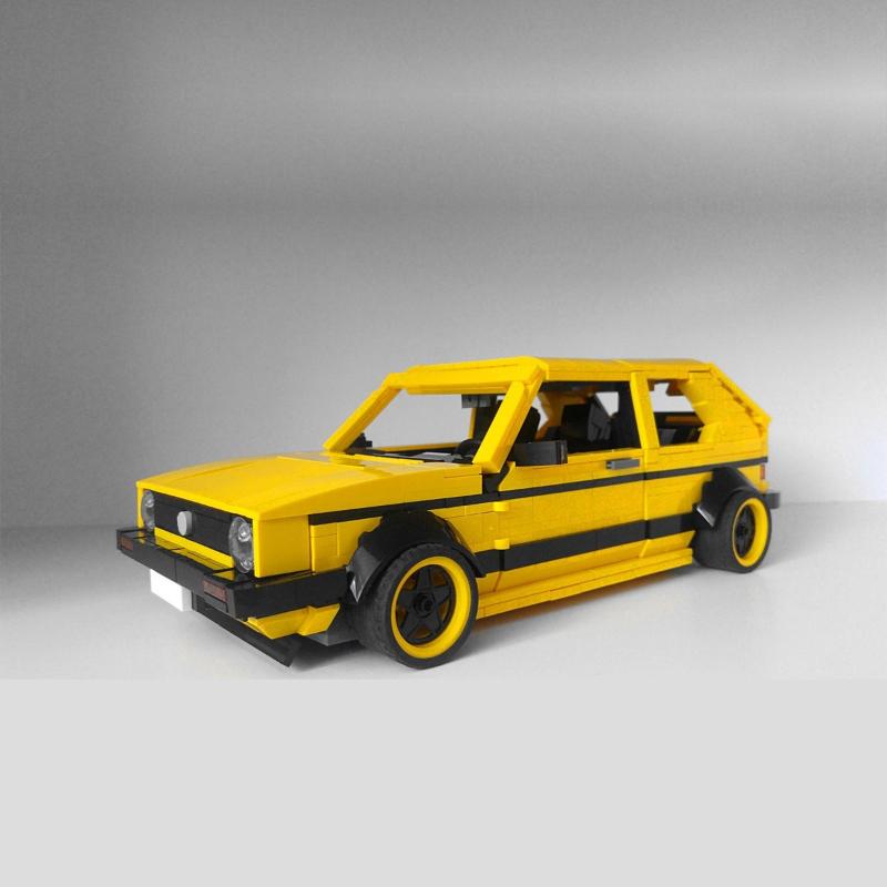 AAXQ1 MOC Urban Sport Vehicles Building Blocks Kit Speed MK1 High-Tech Cabriolet Car Model Children's Assembly Toy Adult Birthday Gift