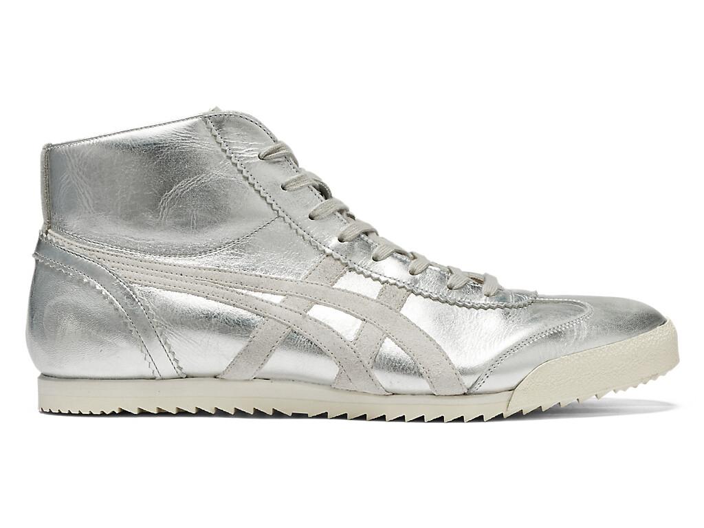 1181A608-020 Onitsuka Tiger NIPPON MADE Mexico Mid Runner Deluxe Silver (Men's)