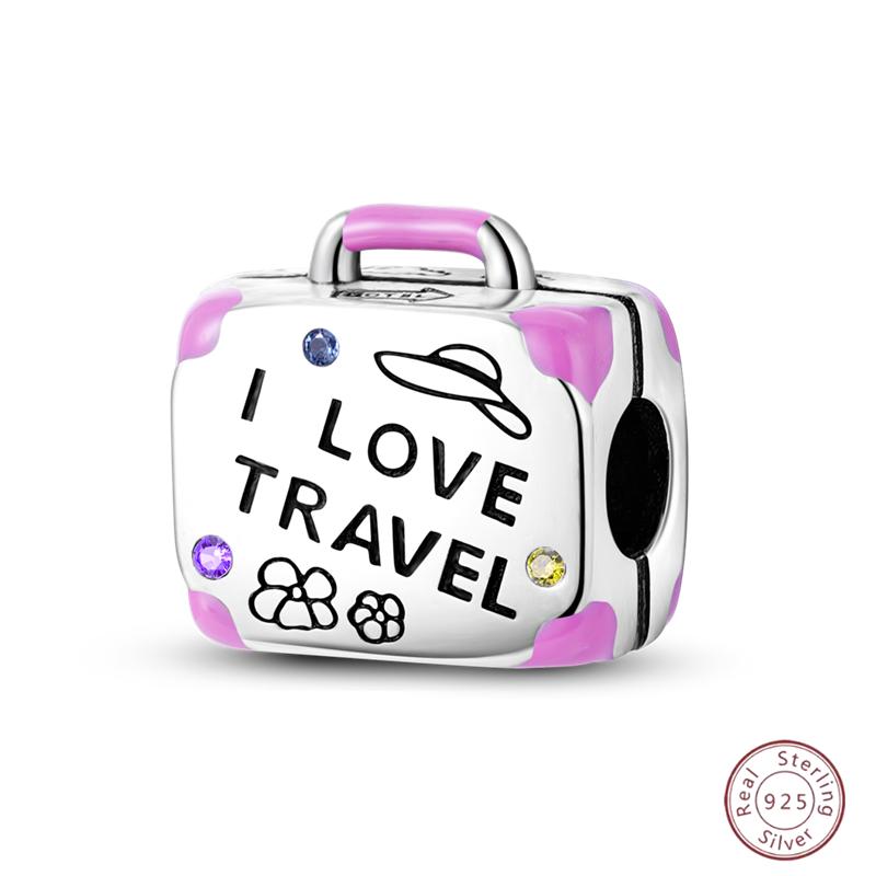 Copper Beaded Pendant Shiny Zirconia Cute Bow Original 3Mm Bracelet Women Fine Jewelry