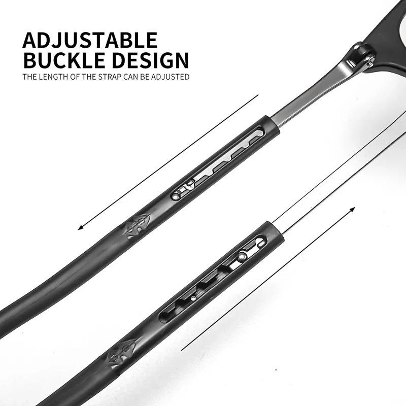 DML Hanging Neck TR90 Men's and Women's Anti-blue Light Portable Ultra-light Computer Glasses Long Narrow Fram Fashionable Item