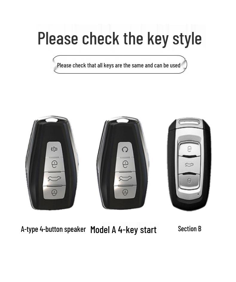 Key Cover Case for Geely Icon, Emgrand, Boyue L, Galaxy, Xingrui, Bin GS, Xingyue L, Vision, Binrui