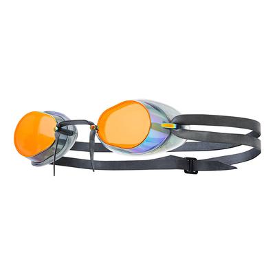 Lunettes de natation TYR Socket Rocket orange métallisé 2.0 Miroir,