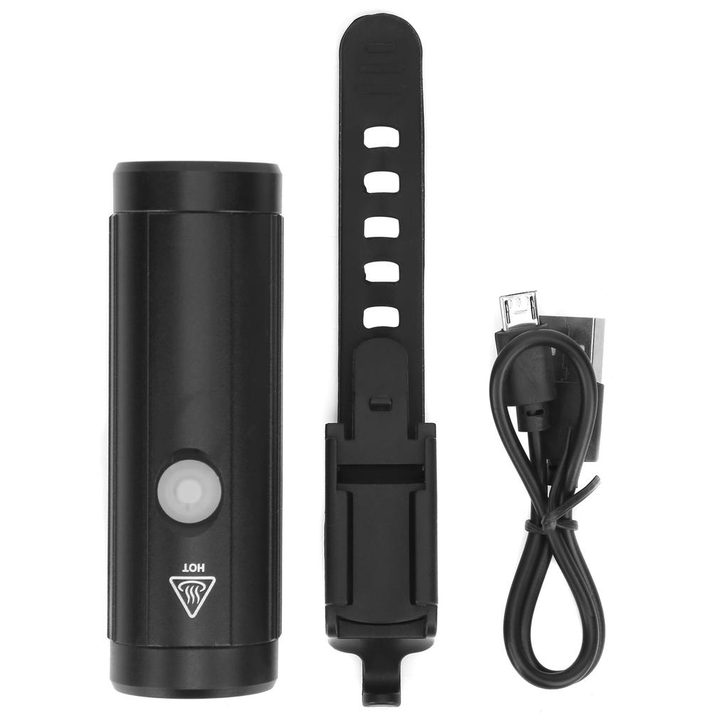 USB dobíjecí přední světlo na kolo pro horská kola, vodotěsné IPX5, cyklistické přední světlo