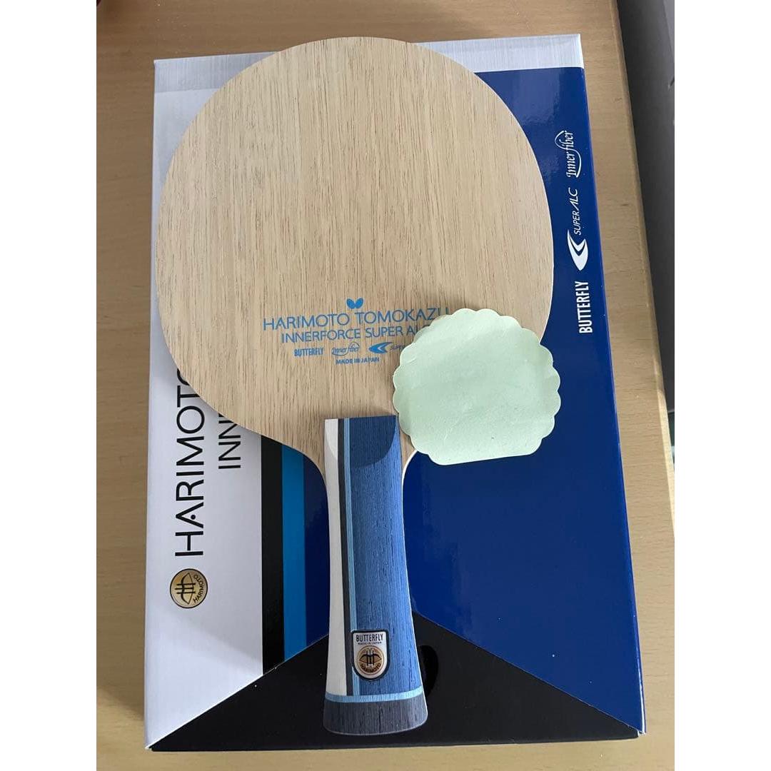 Used Tomokazu Harimoto Inner Force SUPER ALC Table Tennis Racket 89g
