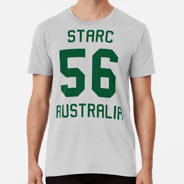 Mitchell Starc | 56 | Australian Cricket Jer S to 5XL Made in the AU/USA T-Shirt
