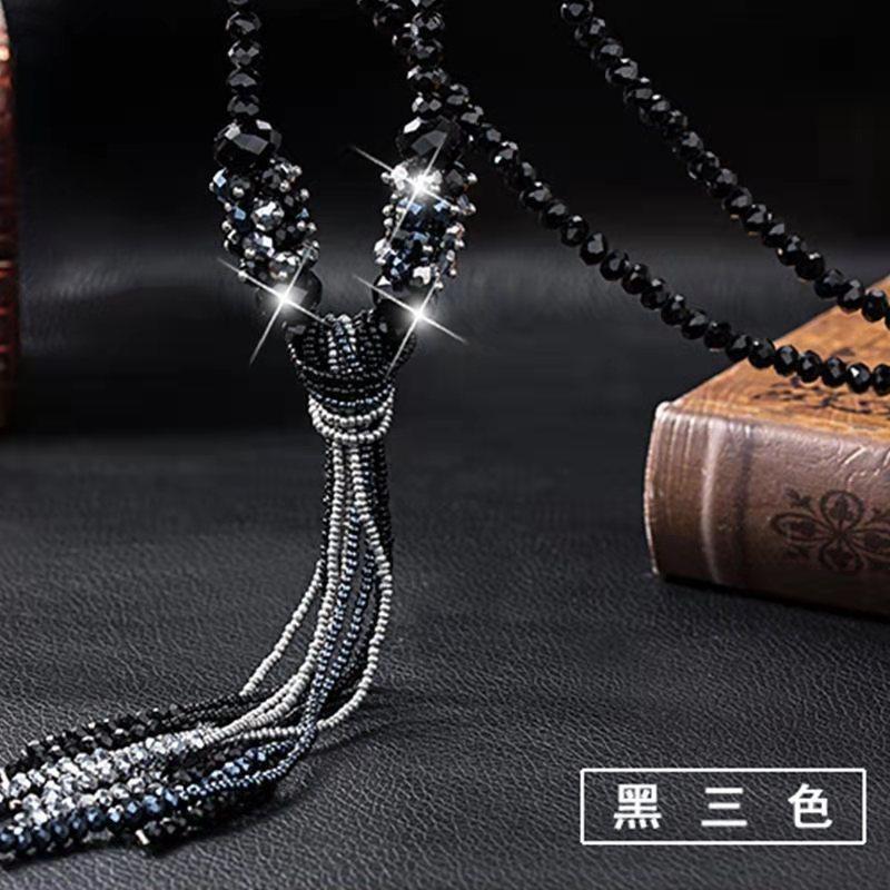 Geometric Pendant Necklace With Large And Small Squares