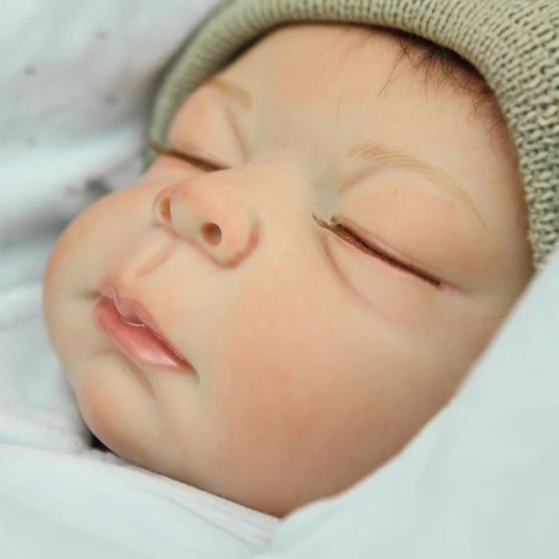 Realistic Full Silicone Baby Gendered Bath Doll for Photography 50cm - Boy