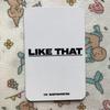 [USED] Ahyeon Babymonster Babymon Asa LIKE THAT Sanok Trading Card